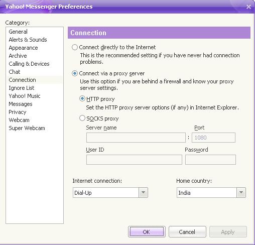 you can access yahoo messenger if it is blocked also Paddy Maddy