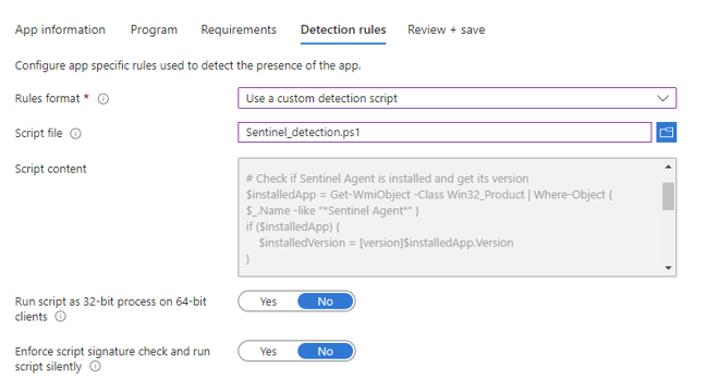 Microsoft Intune Deduction Rules Use a Custom detection script Paddy Maddy